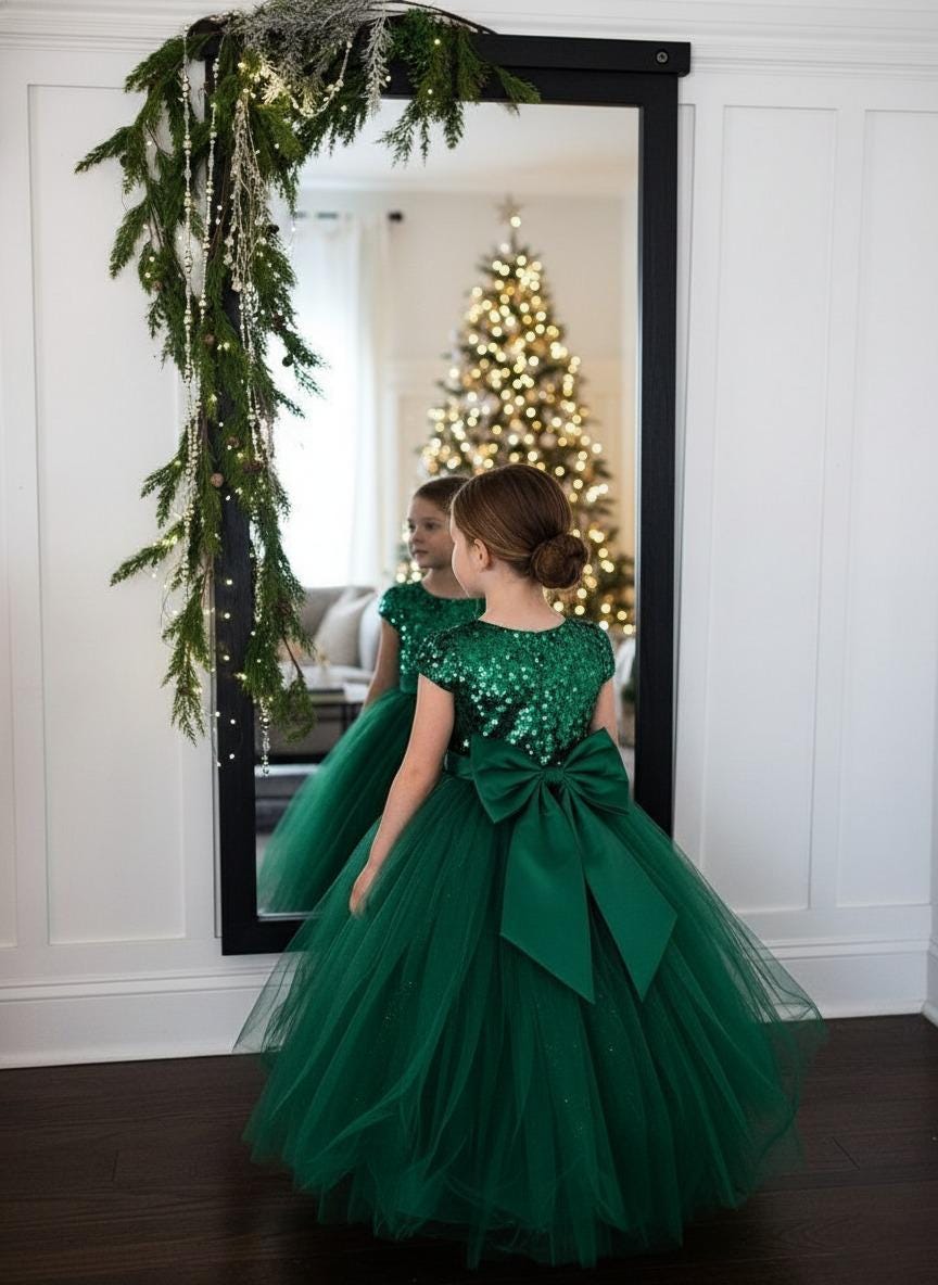 Emerald Green Baby Elegant Dress - Etsy