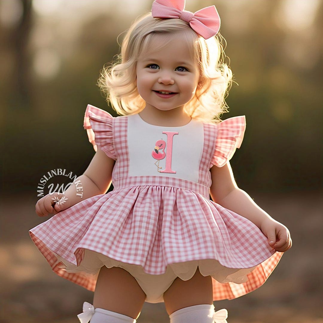 Boboli Flamingo Romper- Pink