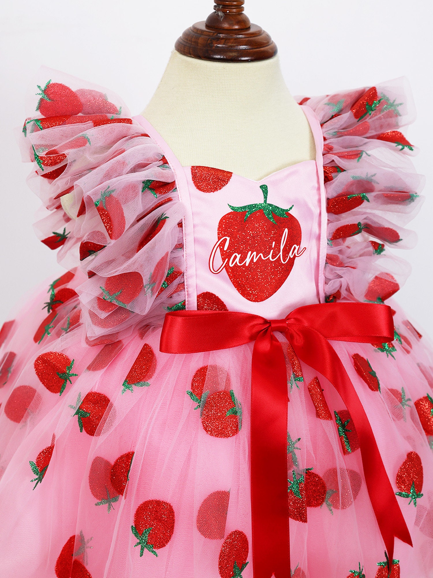 cocktail dress birthday party Berry First Birthday Dress