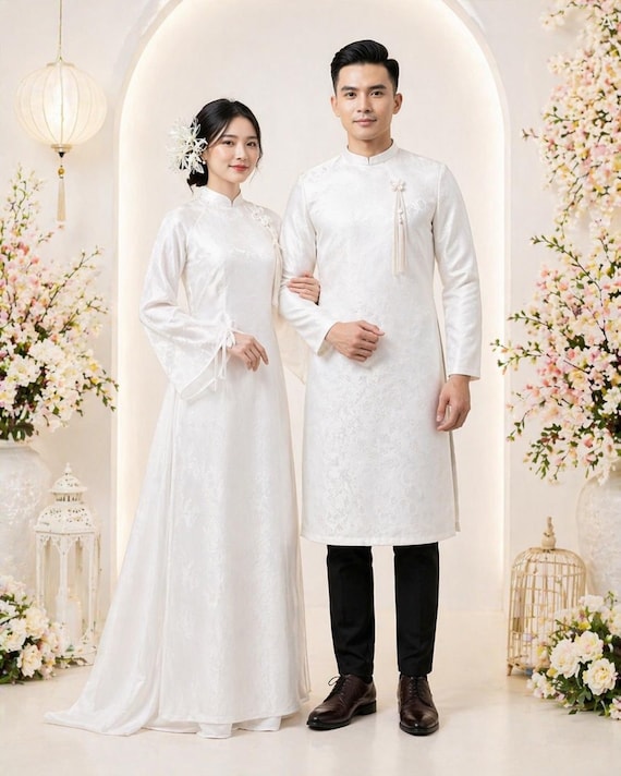 bride and groom matching dress for engagement Couple Engagement Dress For Bride Groom Matching Outfits Engagement Dress For Bridegroom Best Couple Dress