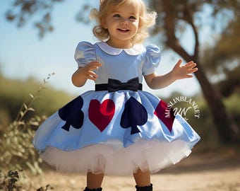 alice in wonderland first birthday dress Alice in Wonderland Dress Up with Headband