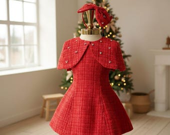 tweed dress holiday Sail To Sable Emerald Dylan Tweed Dress Emerald / XS / SCH2405 main image 0