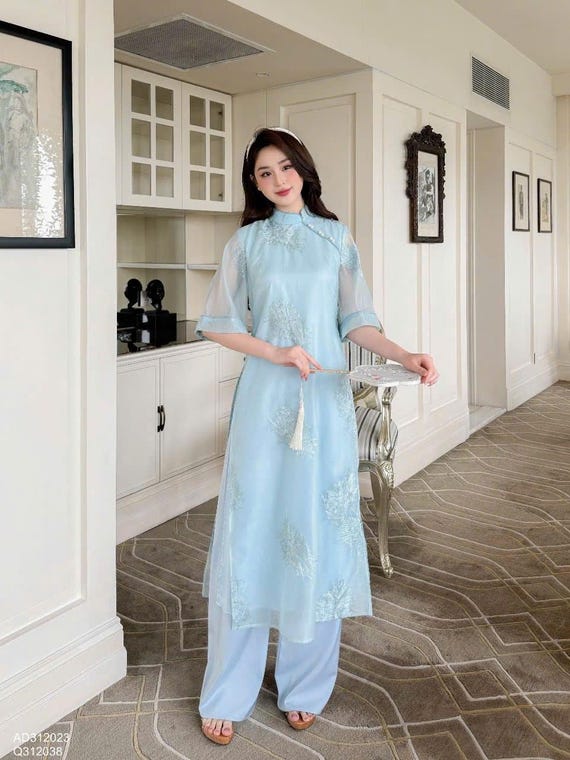 blue blush clothing dress Blue Blush Mesh Leopard Side Slit Maxi Dress