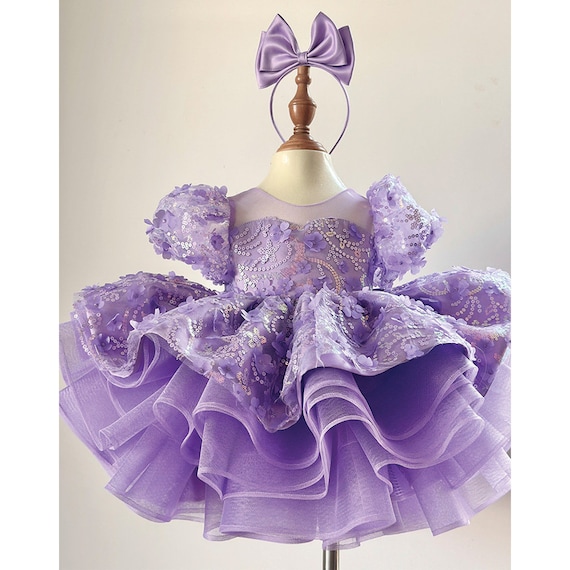 Lavender First Birthday Dress Baby Girl Toddler Fancy Lace Dress Puffy Purple Sparkle Birthday Party Dress Pageant Toddler Special Occasion Lavender First Birthday Dress Baby Girl Toddler Fancy Lace Dress Puffy Purple Sparkle Birthday Party Dress Pageant Toddler Special Occasion