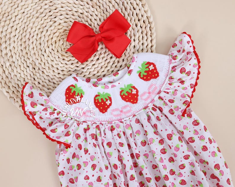 On Hand Averdeen Strawberry Romper main image 0