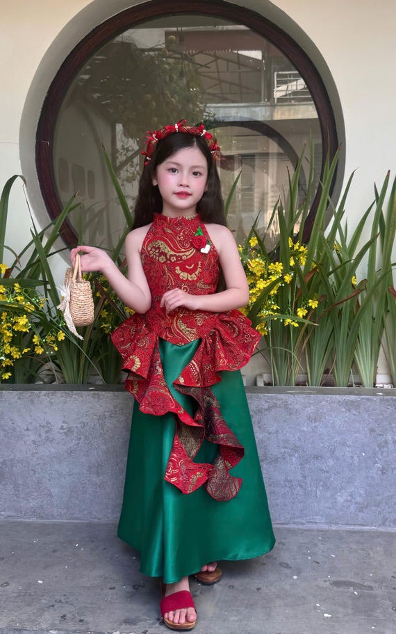 vietnam fairy dress Sweet Jasmine Fairy Midi Dress – Fairy Tong main image 0