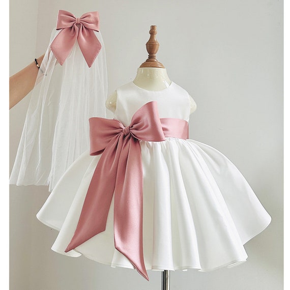 Vestito Tutu Per Bambina - Abito Elegante Con Volant E Scollo A V Per Matrimoni E Feste - Foto 12