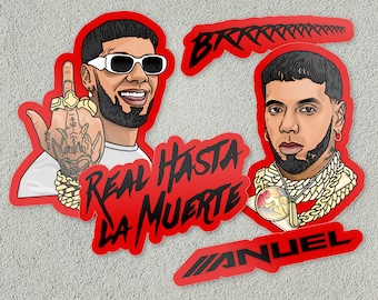 Stickers de Anuel AA - Música Latina - Reggaeton