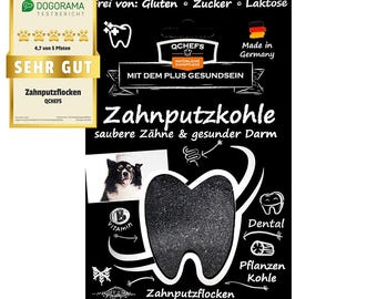 QCHEFS Toothbrush Charcoal Dog