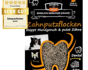 Copos de cepillo de dientes para perros QCHEFS