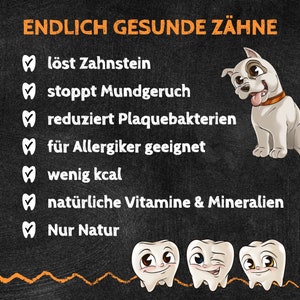 QCHEFS Zahnputzflocken Hund zdjęcie 4