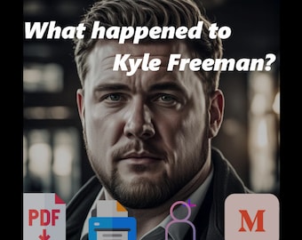 Printable Kyle Freeman Murder Case: Detective Game, Unsolved Murder, Cold Case Files, Murder Mystery, Date Night, Digital Download