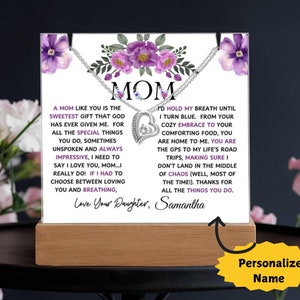 Paquete de recuerdos personalizados para mamá, regalos para el día de la madre, regalos de cumpleaños y Navidad para mamá, regalo único de hija/hijo, la mejor idea de regalos para mamá