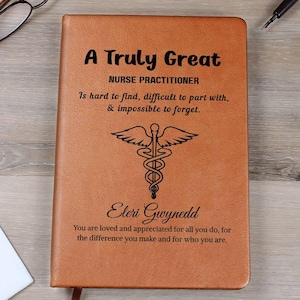 Nurse Practitioner Gift Personalized Journal, NP Graduation, New NP Gift, Funny Nurse Practitioner, Grad Gifts NP, Np Birthday & Christmas