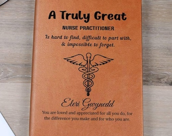 Nurse Practitioner Gift Personalized Journal, NP Graduation, New NP Gift, Funny Nurse Practitioner, Grad Gifts NP, Np Birthday & Christmas