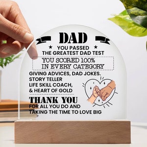 Greatest dad gift, dad birthday, dad birthday gift, gift for dad, daddy gift, gift from son, dad christmas gift, gift for father, best dad