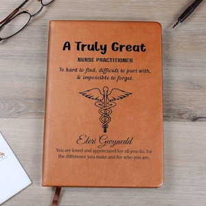 Nurse Practitioner Gift Personalized Journal, NP Graduation, New NP Gift, Funny Nurse Practitioner, Grad Gifts NP, Np Birthday & Christmas