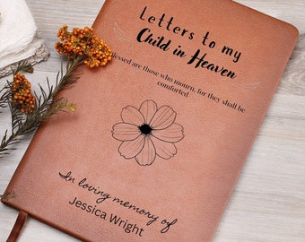 Pregnancy loss gift child in Heaven Memorial Journal - Remembrance Grief Journal, Loss of Child, infant loss, miscarriage gift, baby heaven