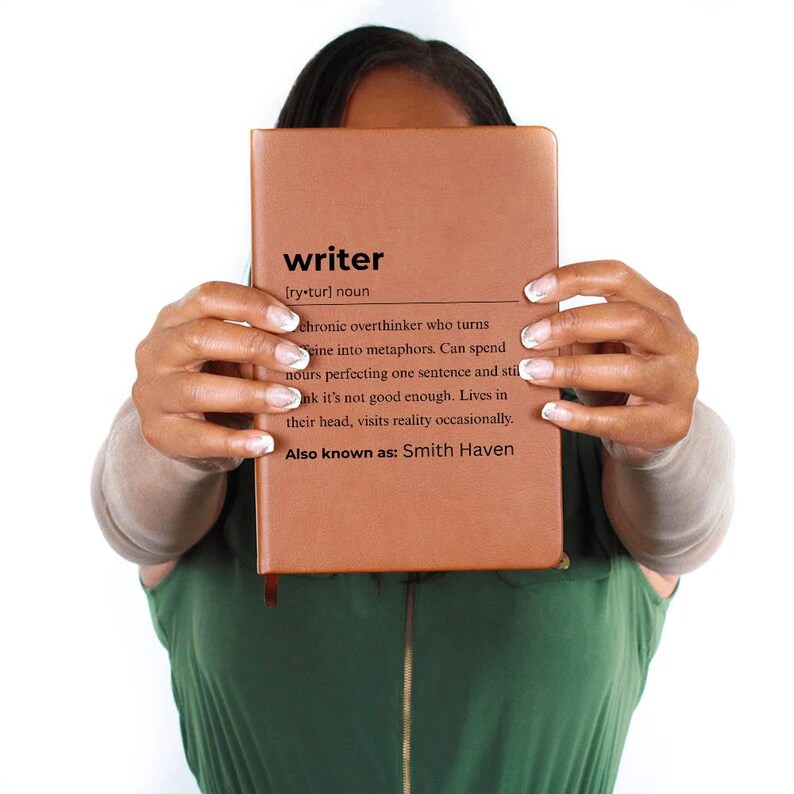 Writer Definition Personalized Journal, Gift for Writer, Writing Journal, Gift for Author|Writer Birthday & Christmas Gift|Funny Writer Gift image 5