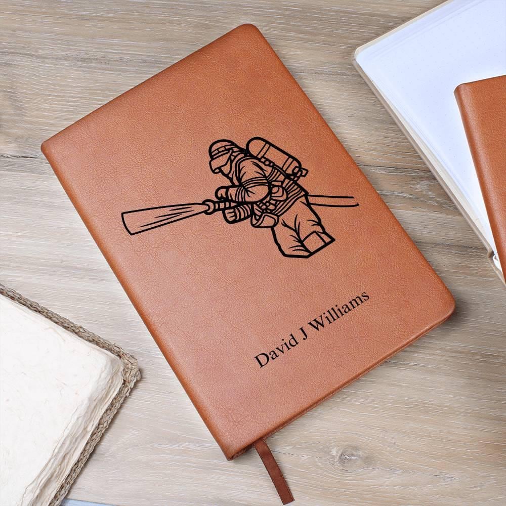 Personalized Journal for Firefighter, Fireman Retirement Gift, Birthday gift for Firefighter from wife, Fire Department Gift|Fireman Weeding