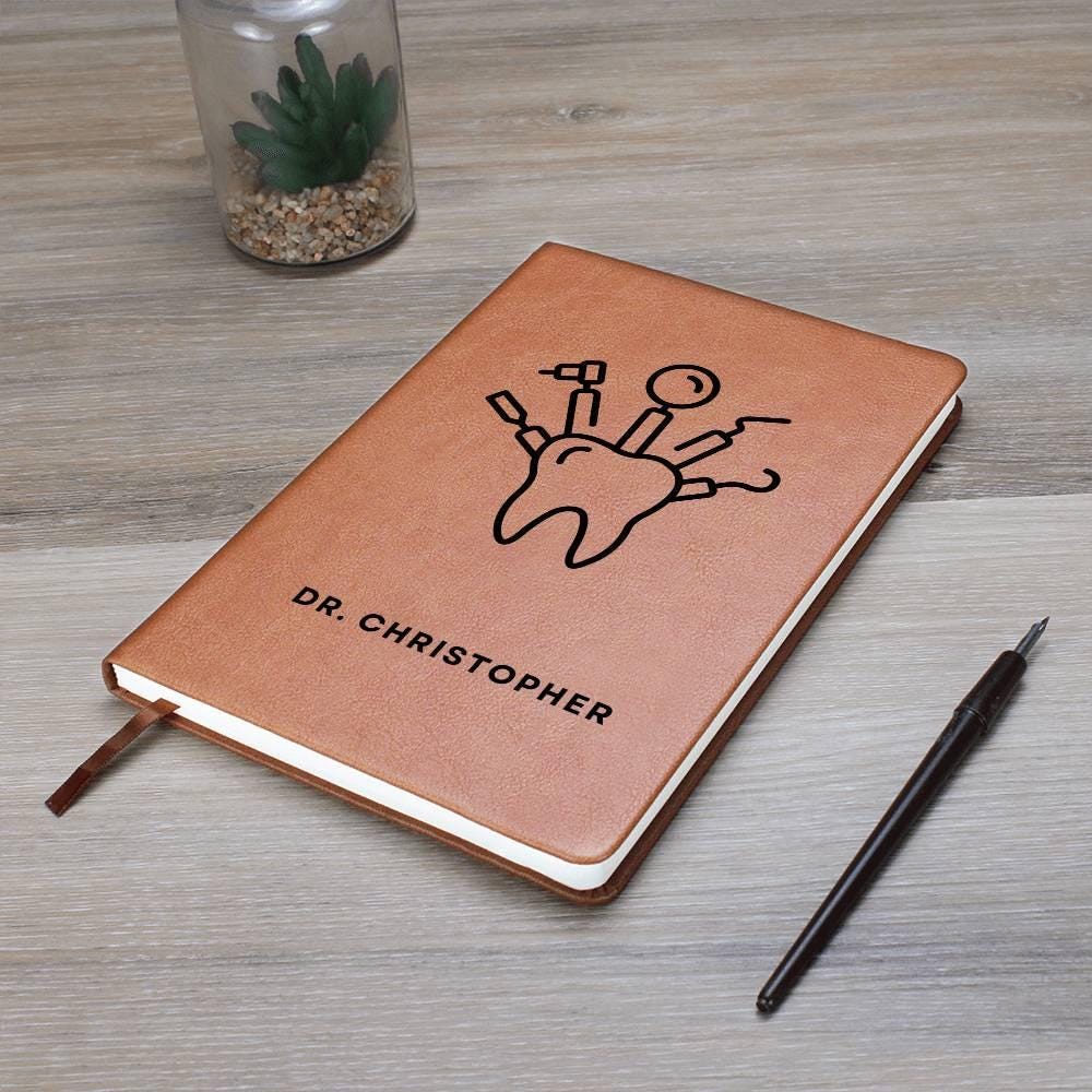 Orthodontist Gift: Personalized Dentist Journal, Dental Student Appreciation, Custom Notebook for Dentist Office, Dental Grad, Dentist Diary