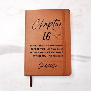 Diario de cumpleaños del capítulo 16: Regalos para 16 años, regalos para dulces 16, ideas de regalos de cumpleaños personalizados, regalos de cumpleaños para hija o nieta imagen 3