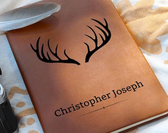 Personalized Hunting Journal - Custom Hunting Log Book, Cabin Journal, Family Hunting Trip Notebook, Gift for Hunter, Dad Hunting Gifts