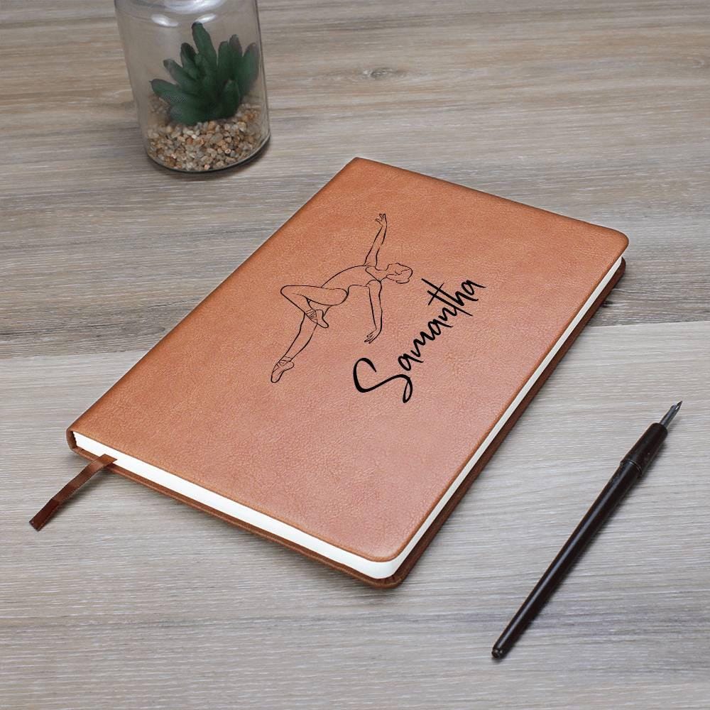 Personalized Dancer Journal, Dance Teacher Gift, Ballerina Notebook, Gifts for Dancer, Dance Team Gift, Gift for Instructor, Ballet Dancer