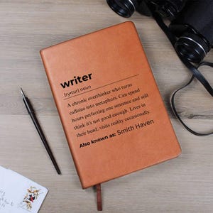 Writer Definition Personalized Journal, Gift for Writer, Writing Journal, Gift for Author|Writer Birthday & Christmas Gift|Funny Writer Gift image 7