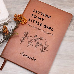 Cartas personalizadas para mi pequeña niña: diario mientras te veo crecer, diario de recuerdos para mamás primerizas, cartas para mi hijo o hija, diario de embarazo