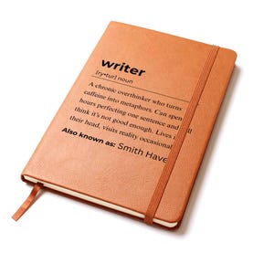 Writer Definition Personalized Journal, Gift for Writer, Writing Journal, Gift for Author|Writer Birthday & Christmas Gift|Funny Writer Gift image 10