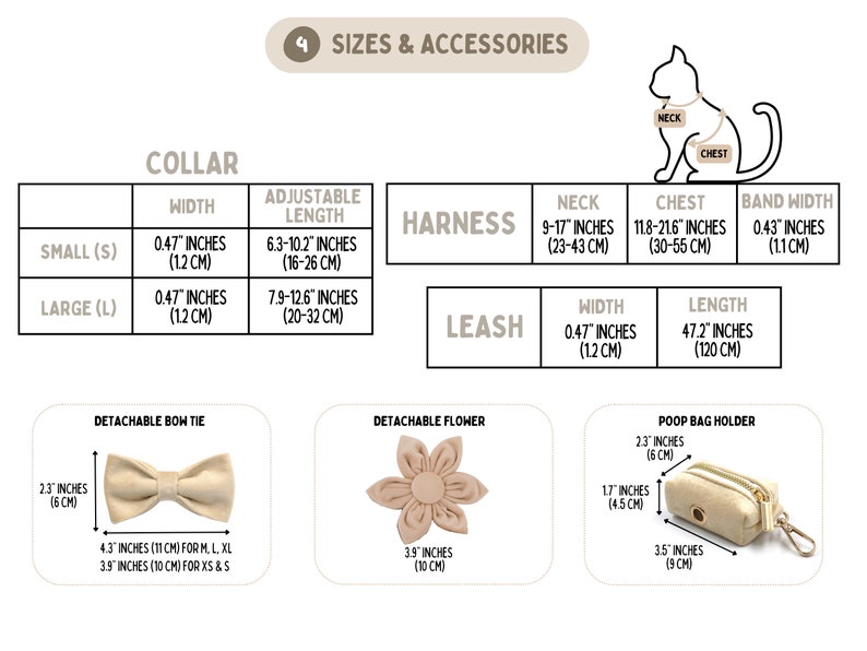 Ensemble ou collier de chat de luxe personnalisé en velours gravé avec laisse, noeud. Boucle de sécurité en métal gravée gratuite Collier cadeau personnalisé pour chat et chaton image 7