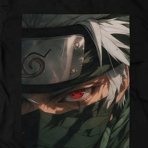 Kakashi Hatake tshirt Naruto shirt Hokage