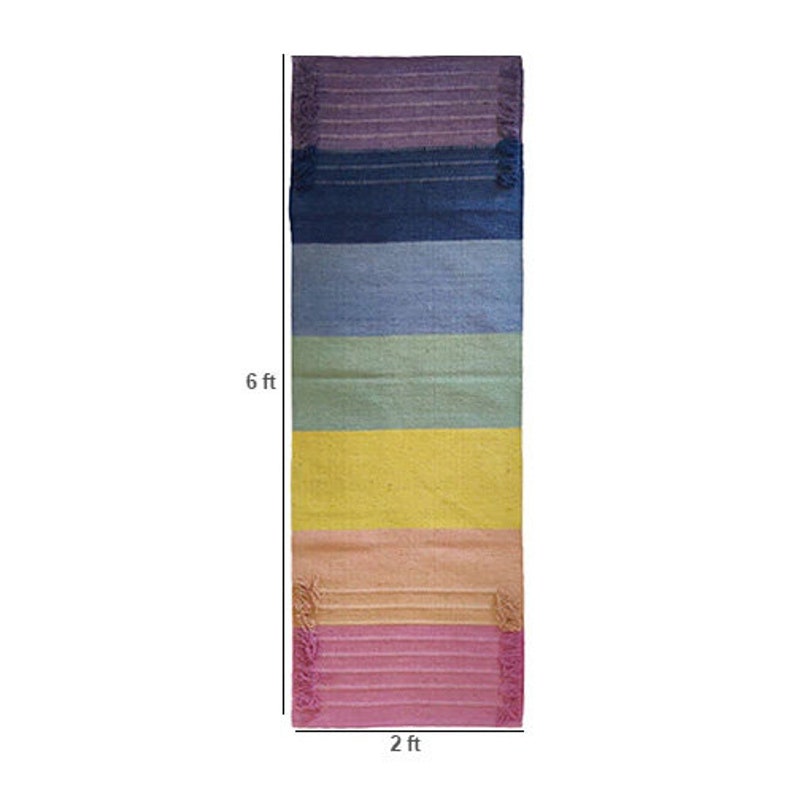 Organic Eco-Friendly Cotton Yoga Mat with Ayurvedic Herbs Comfortable and Perfect for Meditation, Fitness, and Prayer Non-toxic image 6