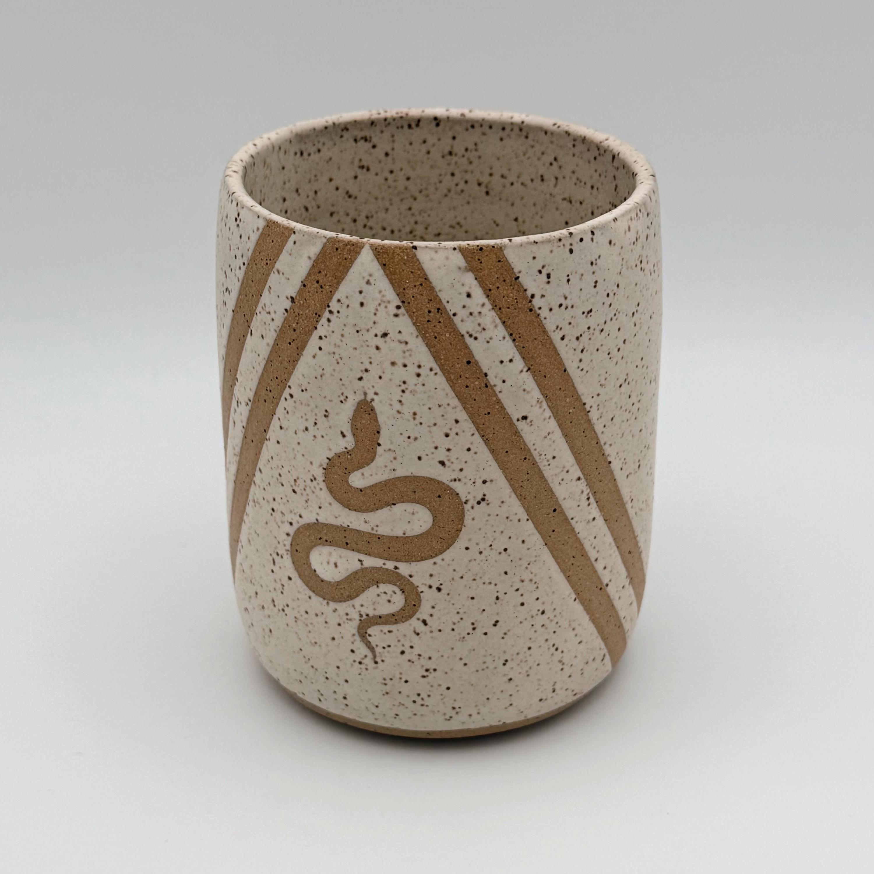 陶器製 花器 取っ手付き 茶色と白のストライプ 陶器製 花器 取っ手付き 茶色と白のストライプ 楽天市場】【LINE700円