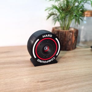 Customizable RB F1 Tyre, Rim Cover and Nut - 5 VERSIONS - formula 1 race car wheel - grand prix gifts for him - gift for boyfriend