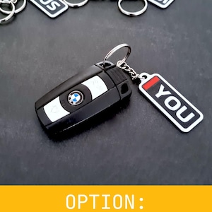 Personalized F1 Car Keychain with F1 3 Letter names or Custom -  Fan Gift idea for a birthday - Formula 1 car decor for him