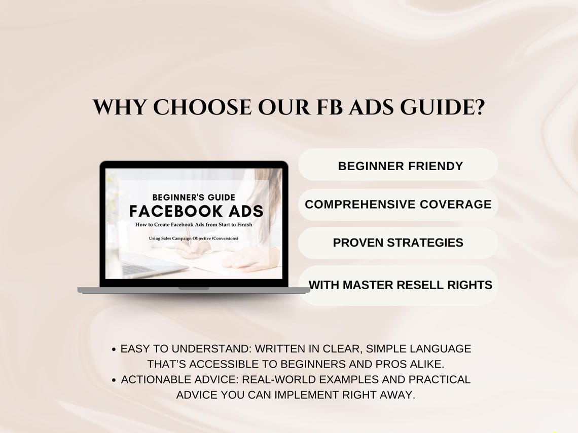 Facebook Ads Guide With MRR PLR Digital Product Facebook Ad Template ...