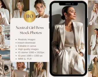 Beige Aesthetic Faceless Stock Photos Girl Boss Instagram Reel Cover Stock Images Digital Marketing Businesswoman Website Stock Photos MRR