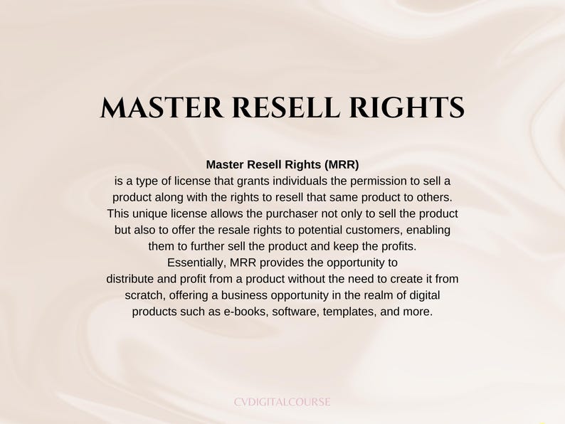 Resell Rights Included Canva Guide With Master Resell Rights Canva Crash Course Private Label ...