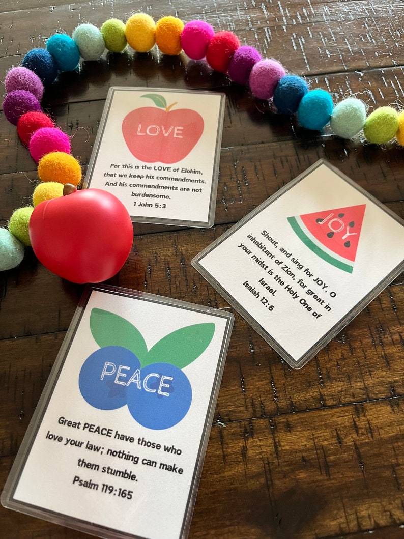 Watermelon Scripture Fruit of the Spirit, Preschool Printable, Bible Verse, Galatians ...