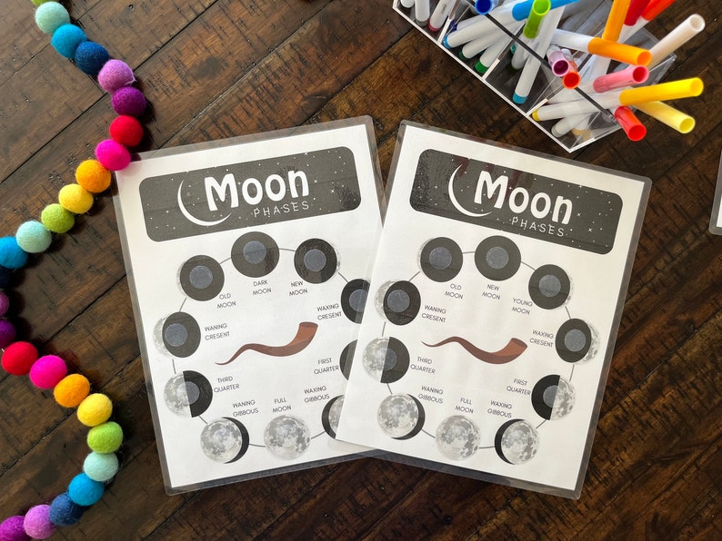 Moon Phases, New Moon Shofar Activity, Kids Bible Verses, Homeschool