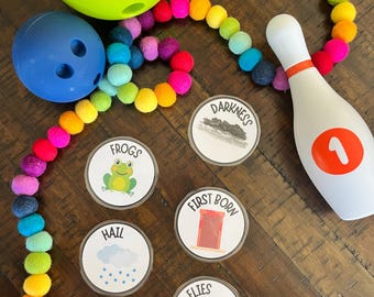 Bible Bowling, Ten Plagues, Passover, Spring Feast Printable, Pesach Education, Torah Curriculum, Preschool Bible Study, Appointed Times