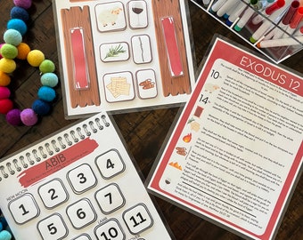 Passover Matching Game, Spring Feast Printable, Pesach Education, Torah Curriculum, Preschool Bible Study, Appointed Times Memory Activity