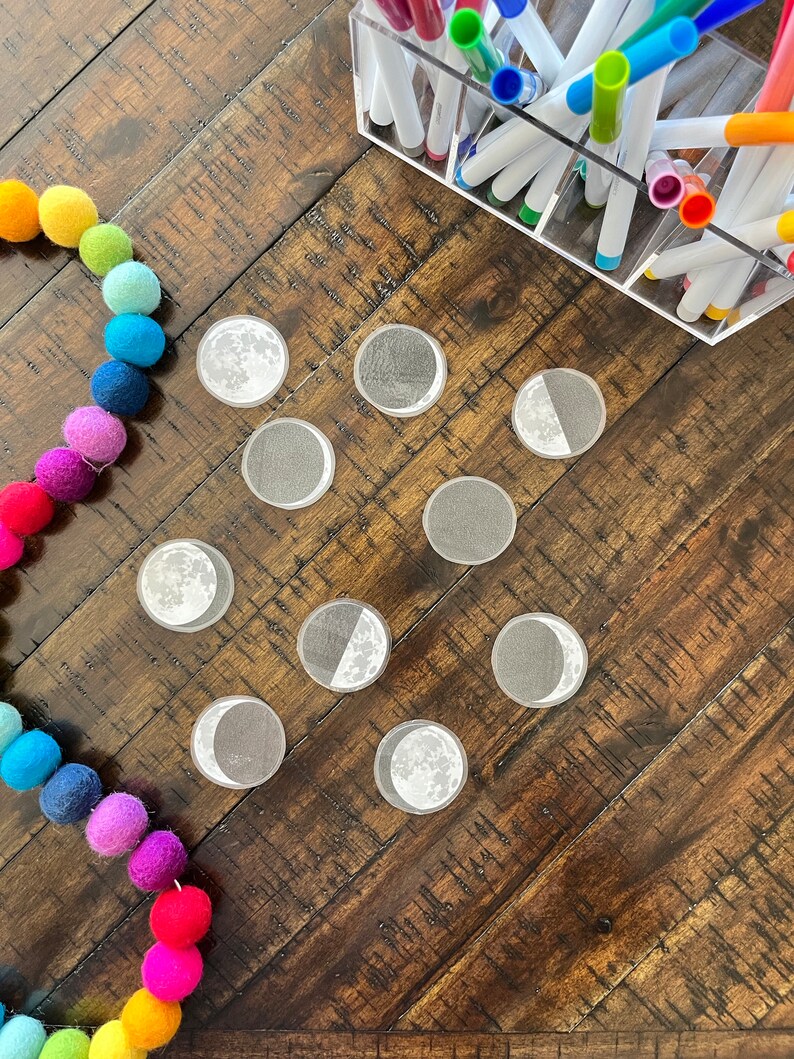 Moon Phases, New Moon Shofar Activity, Kids Bible Verses, Homeschool