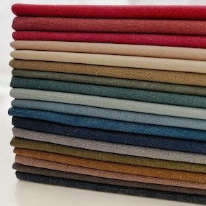 Canvas Fabric, 16oz Washed Canvas Fabric, Heavy Duty Canvas Fabric, Cotton Canvas Fabric, Vintage Canvas, Thick Canvas, By the Half Yard