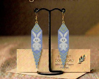 Beaded Cigarette Charm| Instant Download | Cigarette Earrings