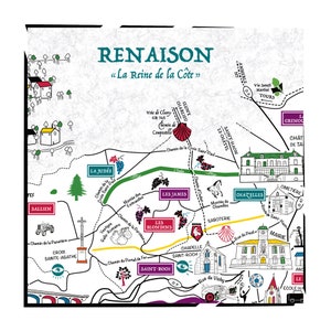 Carte de Renaison / Collection "Au Coeur des Villages"