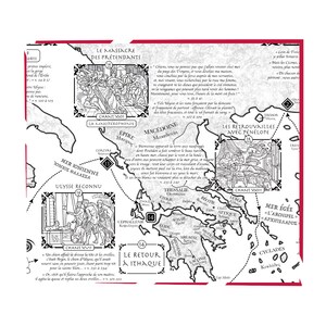 Carte de L'Odyssée / Collection "Au Coeur des Mythes" image 5
