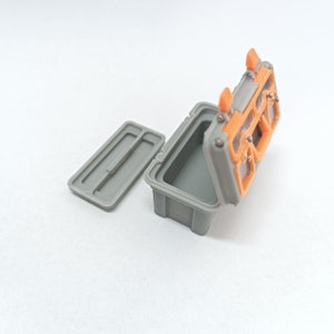 Miniature toolbox for your Doll House (1/12 Scale)